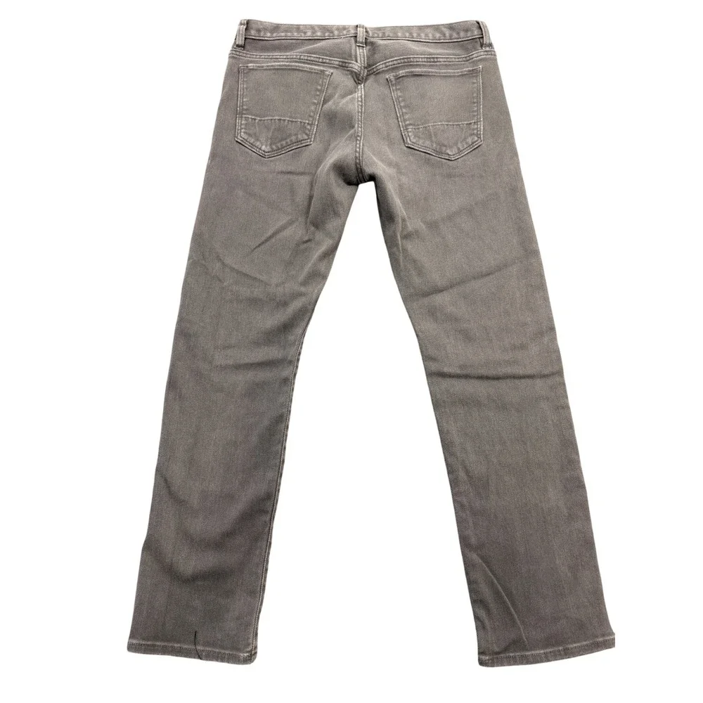 Banana Republic Traveler Slim Fit Grey Jeans Mens 32x30 Cotton Blend Stretch